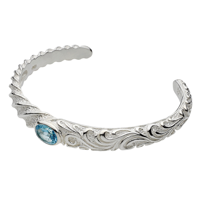 cenote b0480 【シルバーアクセサリー】 アシンメトリーストーン