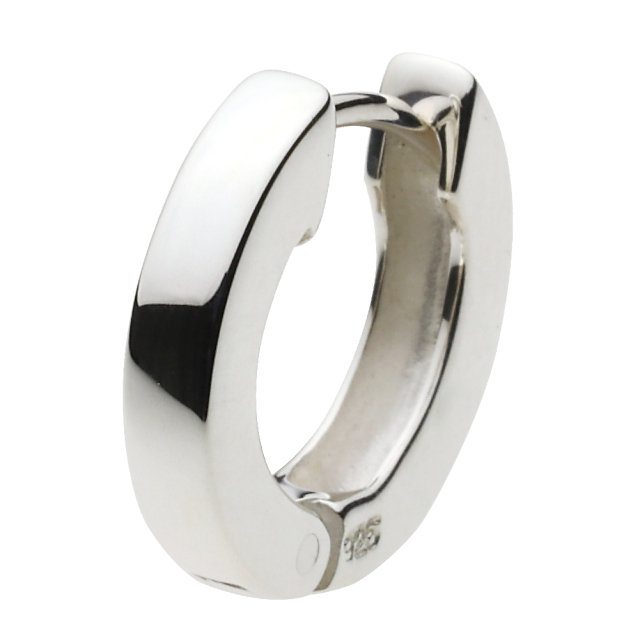 cenote e0362 【シルバーアクセサリー】 プレーンフープピアス