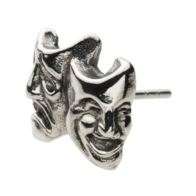 cenote e0629 【シルバーアクセサリー】ツーフェイス ピアス