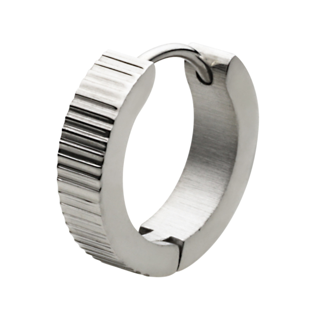 cenote e5023 【ステンレスアクセサリー】 ゴールド甲丸スモールフープピアス