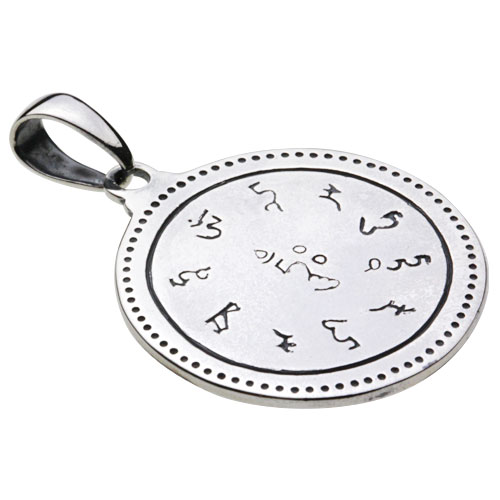 cenote p0310 【シルバーアクセサリー】 和柄 弥勒菩薩ペンダント