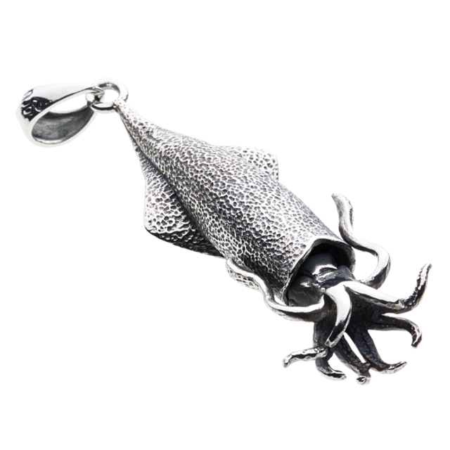 cenote p0728 【シルバーアクセサリー】 ダイオウイカペンダント