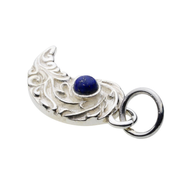 cenote p0731 【シルバーアクセサリー】勾玉アラベスク