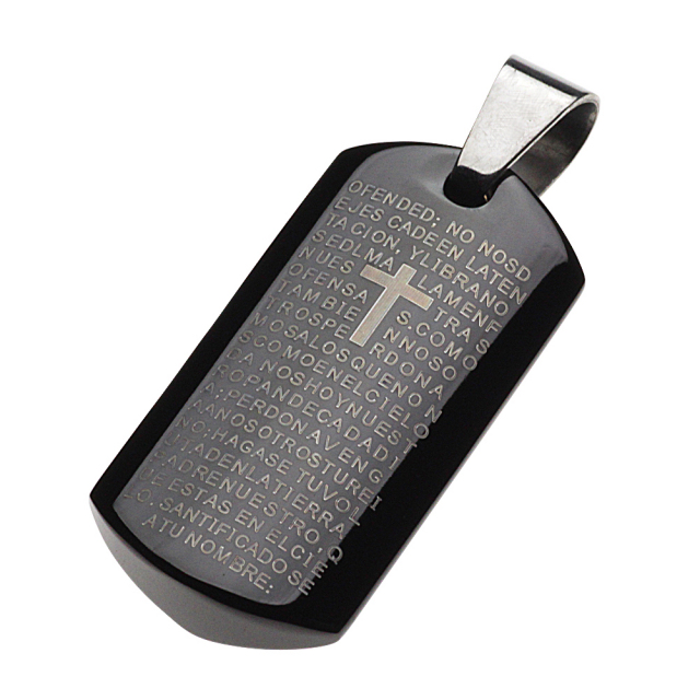 cenote p5004 【ステンレスアクセサリー】 バイブルペンダント