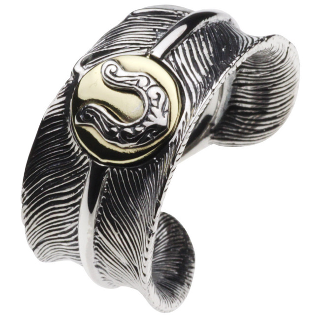 cenote r0350 【シルバーアクセサリー】 馬蹄フェザーリング