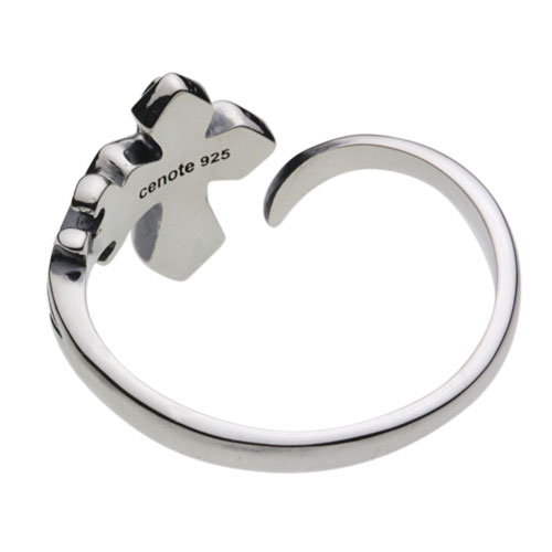 cenote r0394 【シルバーアクセサリー】 タイニークロスリング