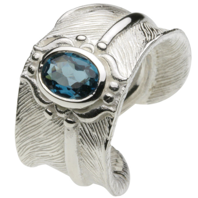 cenote r0416 【シルバーアクセサリー】 ホワイトフェザーリング 