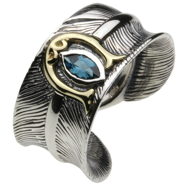 cenote r0417 【シルバーアクセサリー】 ナジャフェザーリング 