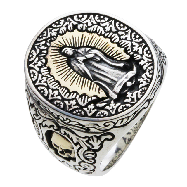 cenote r0451 【シルバーアクセサリー】 マリアメダイリング