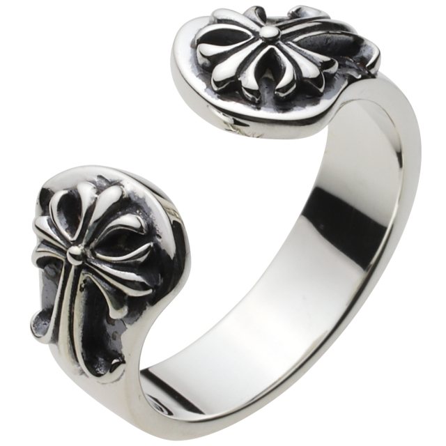cenote r0503 【シルバーアクセサリー】 ゴシッククロス オープンリング