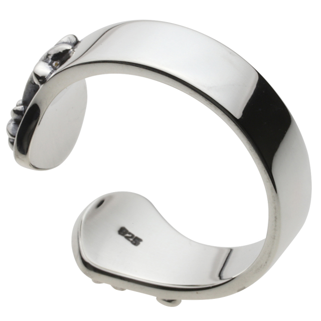 cenote r0503 【シルバーアクセサリー】 ゴシッククロス オープンリング