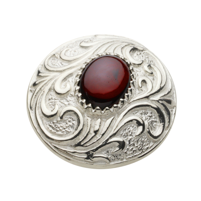 cenote s0070 【シルバーアクセサリー】 アラベスク模様コンチョ