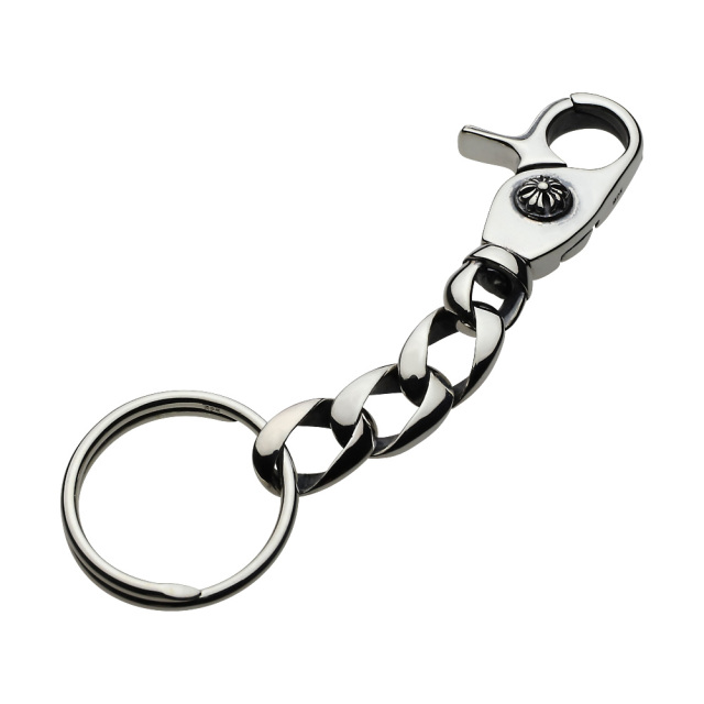 cenote s0210 【シルバーアクセサリー】 クリップ キヘイキーチェーン キーリング付き