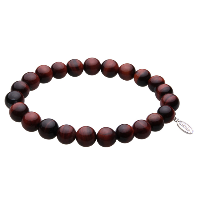 cenote t0608 【パワーストーン アクセサリー】 レッドタイガーアイ8mm玉ブレスレット
