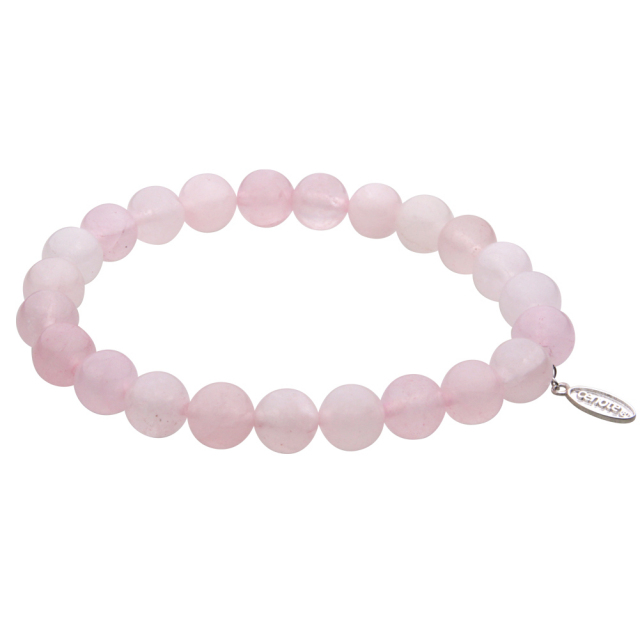 cenote t0829 【パワーストーン アクセサリー】 ローズクォーツ8mm玉ブレスレット