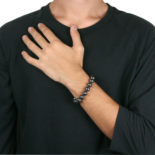 cenote t1205 【パワーストーン アクセサリー】 ヘマタイト12mm玉