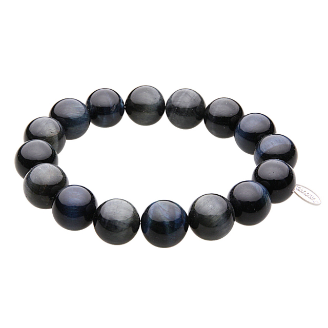 cenote t1228 【パワーストーン アクセサリー】 ブルータイガーアイ12mm玉ブレスレット