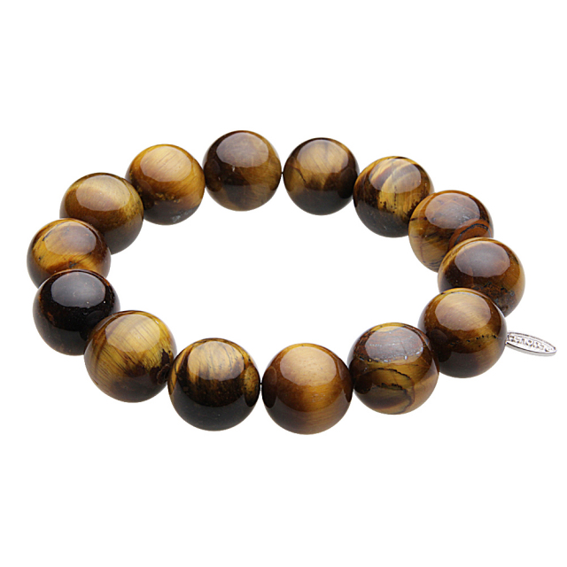cenote t1402 【パワーストーン アクセサリー】 タイガーアイ14mm玉ブレスレット