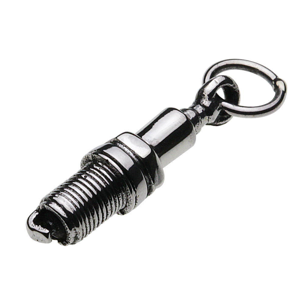 cenote p0605 【シルバーアクセサリー】 スパークプラグペンダント