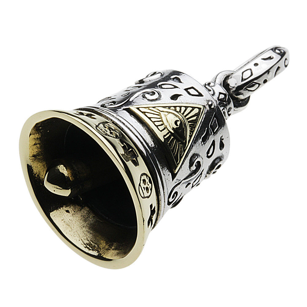 cenote p0639 【シルバーアクセサリー】 プロビデンスの目ベルペンダント