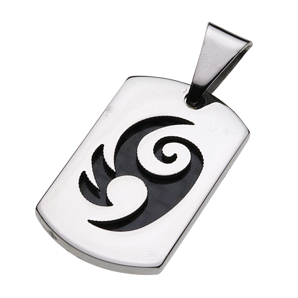 cenote p5017 【ステンレスアクセサリー】 マオリドッグタグペンダント