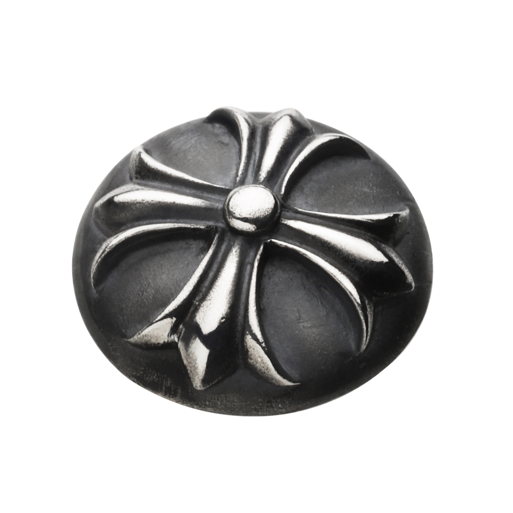 cenote s0065 【シルバーアクセサリー】 クロスコンチョボタン