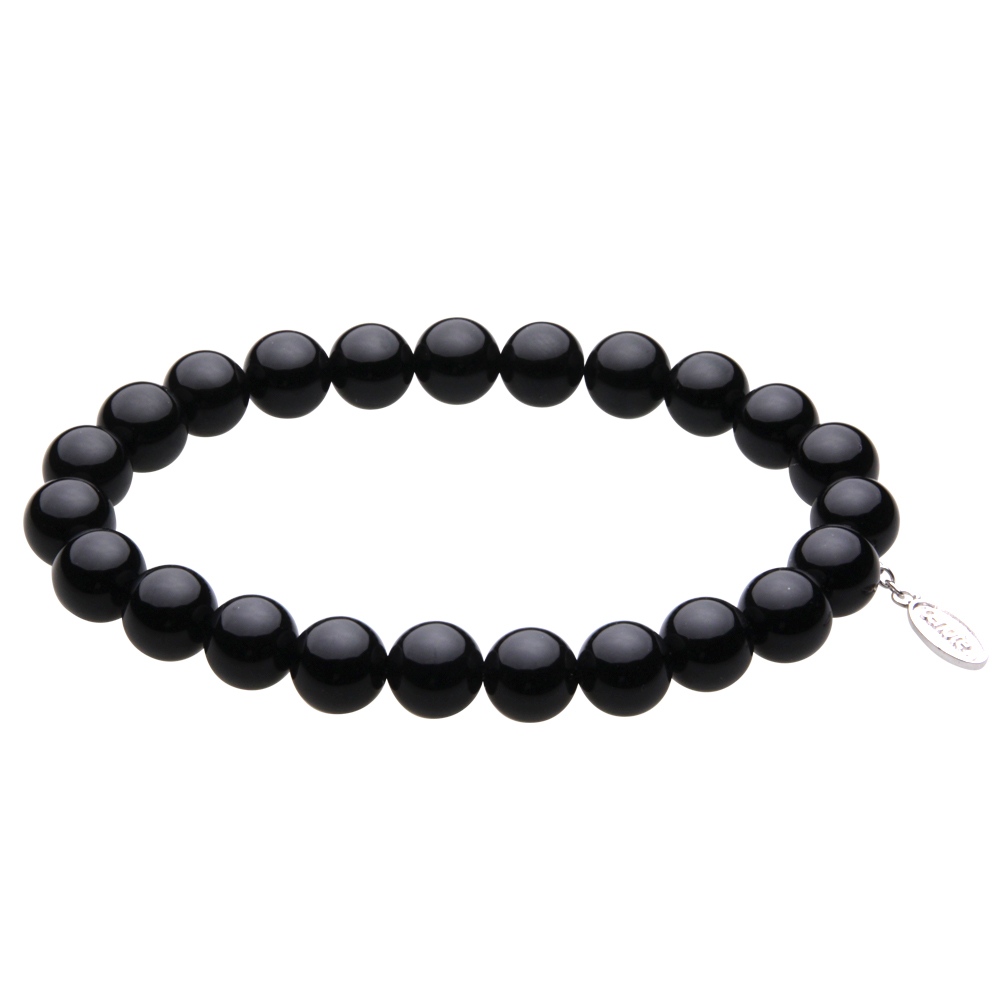 cenote t0601 【パワーストーン アクセサリー】 オニキス8mm玉ブレスレット