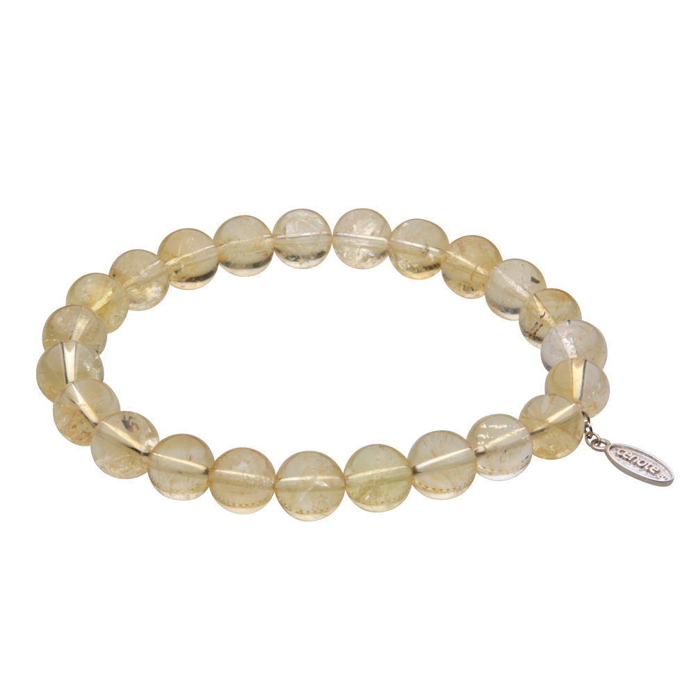 cenote t0605 【パワーストーン アクセサリー】 シトリン8mm玉ブレスレット