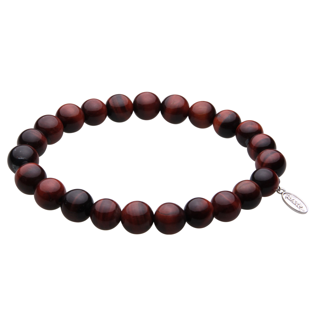 cenote t0608 【パワーストーン アクセサリー】 レッドタイガーアイ8mm玉ブレスレット