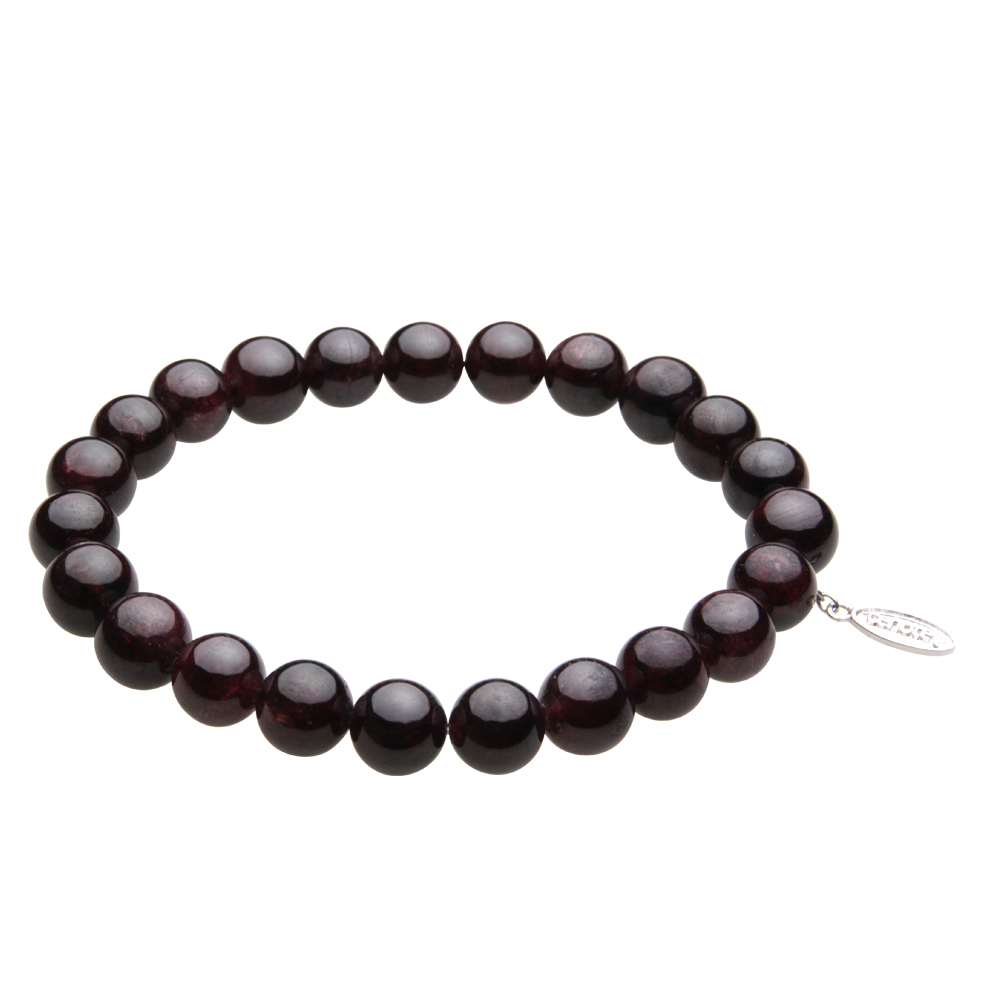 cenote t0812 【パワーストーン アクセサリー】 ガーネット8mm玉ブレスレット