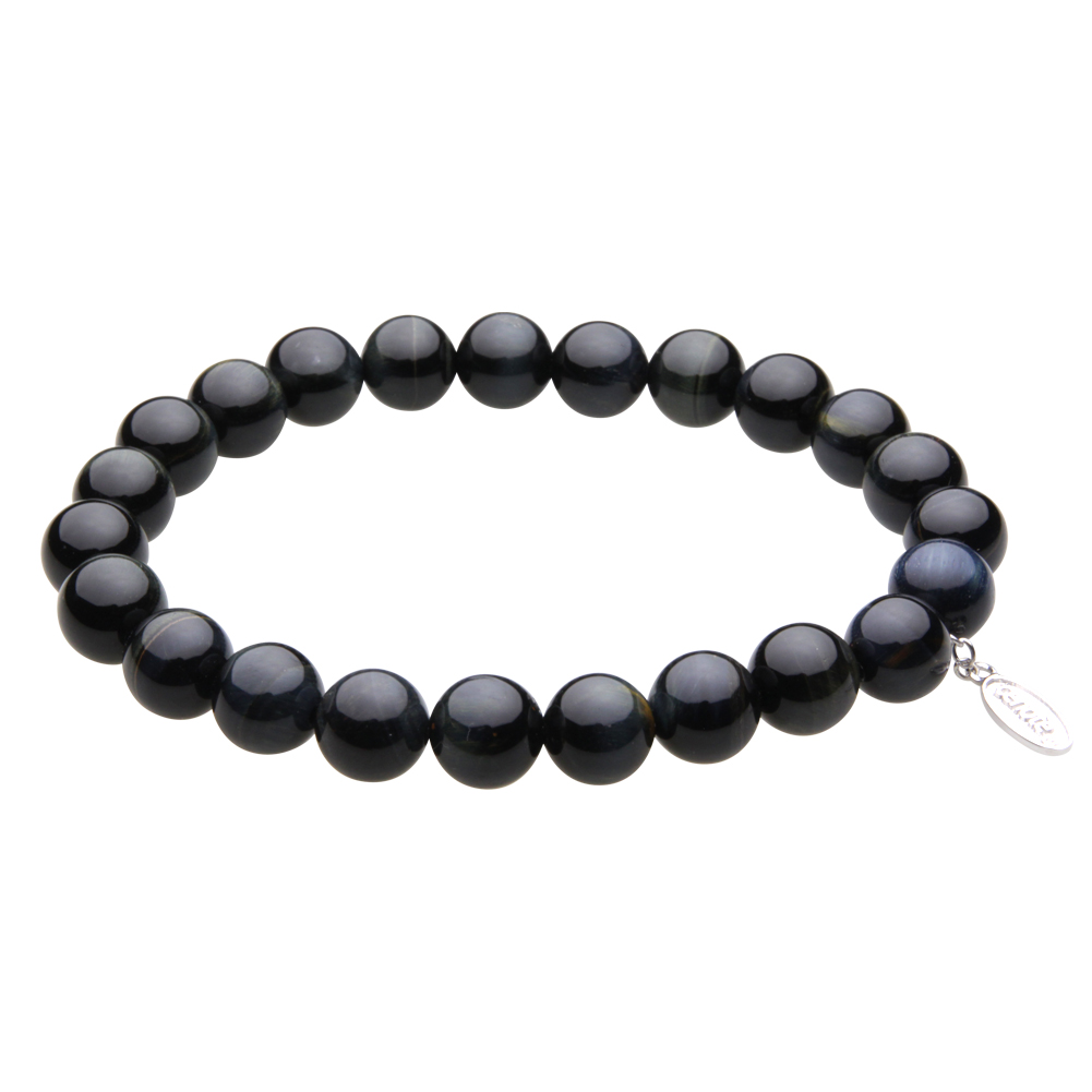 cenote t0828 【パワーストーン アクセサリー】 ブルータイガーアイ8mm玉ブレスレット