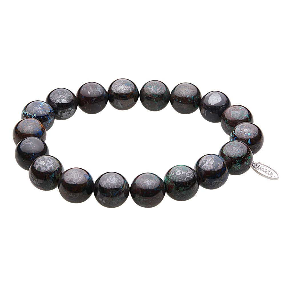 cenote t1038 【パワーストーン アクセサリー】 クリソコーラ10mm玉ブレスレット