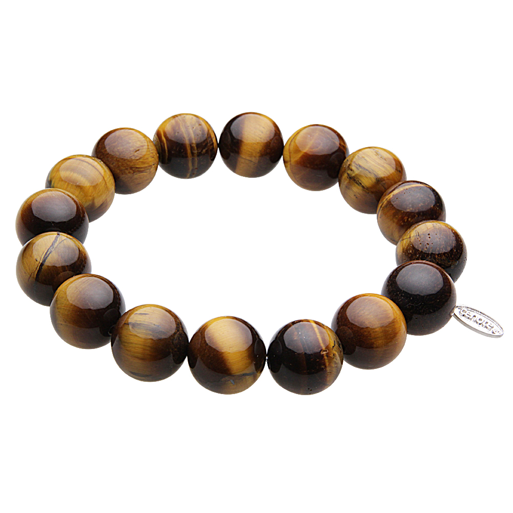 cenote t1202 【パワーストーン アクセサリー】 タイガーアイ12mm玉ブレスレット