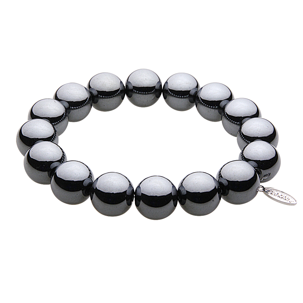 cenote t1205 【パワーストーン アクセサリー】 ヘマタイト12mm玉ブレスレット