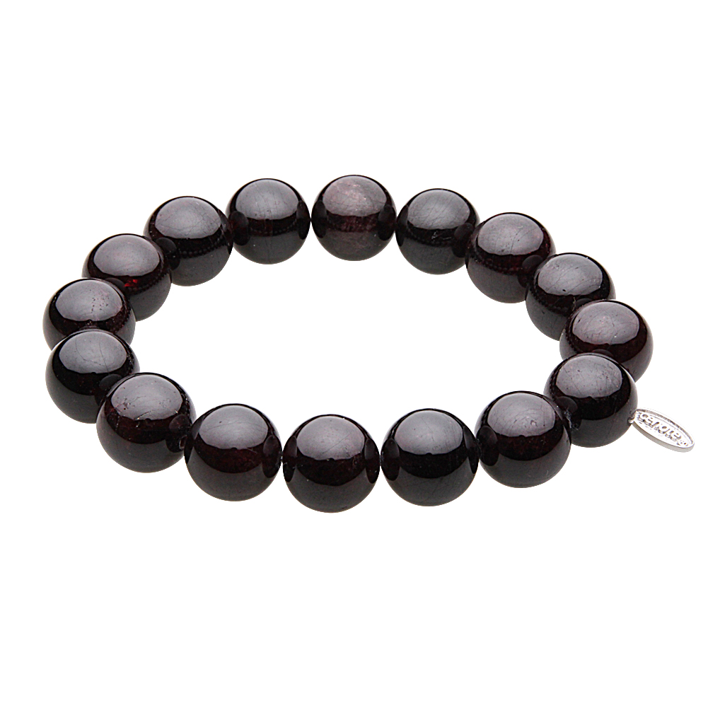 cenote t1212 【パワーストーン アクセサリー】 ガーネット12mm玉ブレスレット