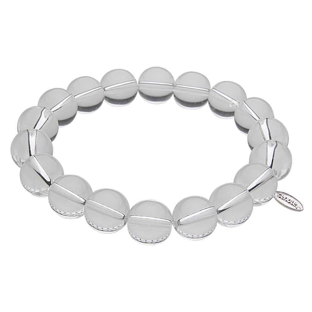 cenote t1218 【パワーストーン アクセサリー】 水晶12mm玉ブレスレット