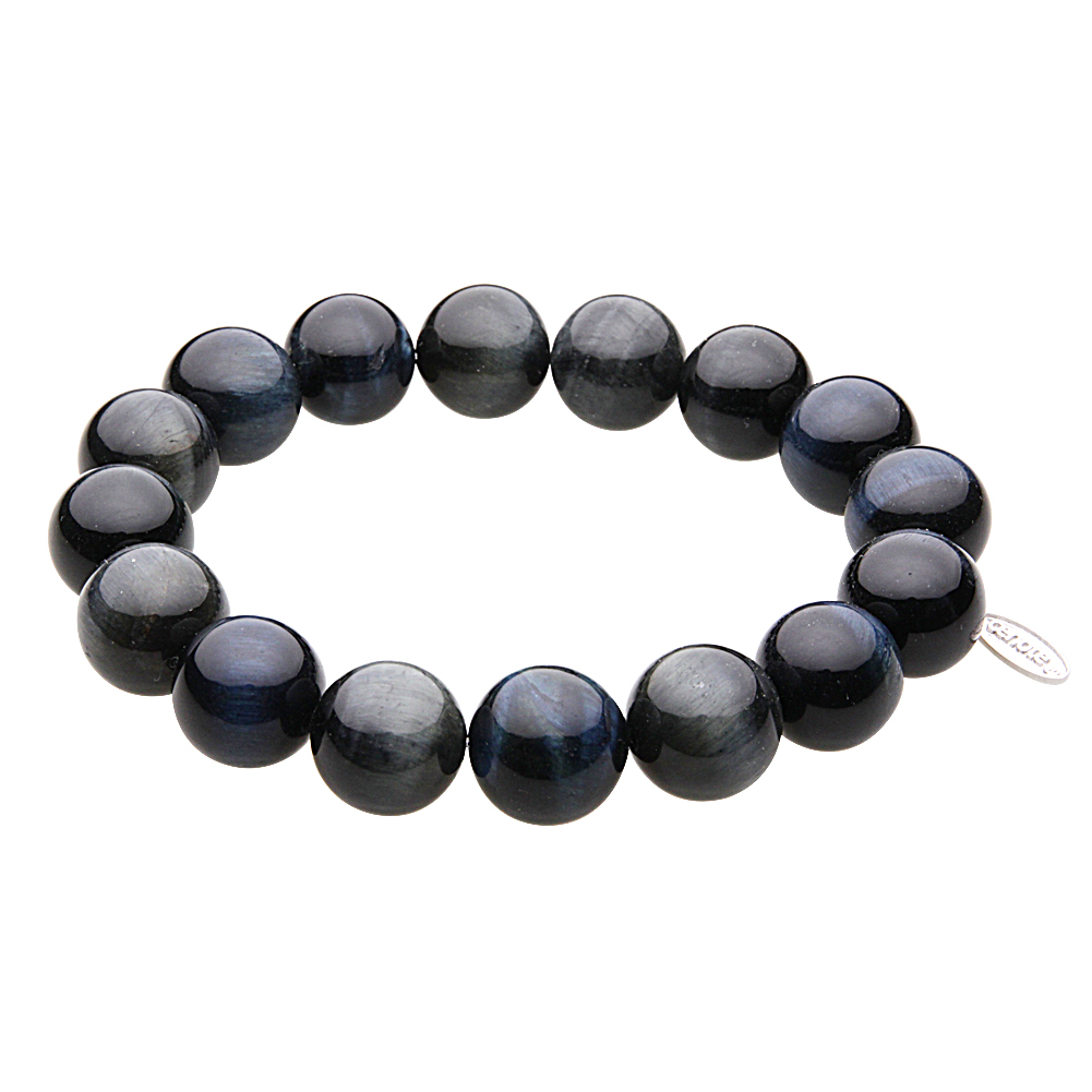 cenote t1228 【パワーストーン アクセサリー】 ブルータイガーアイ12mm玉ブレスレット