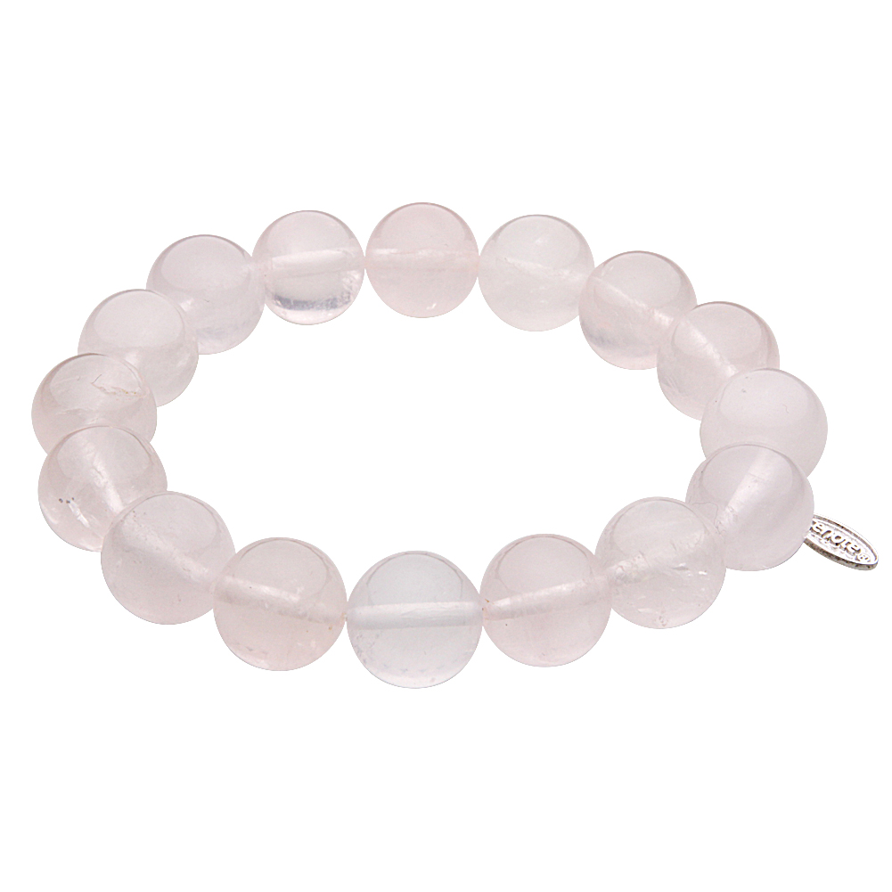 cenote t1229 【パワーストーン アクセサリー】 ローズクォーツ12mm玉ブレスレット