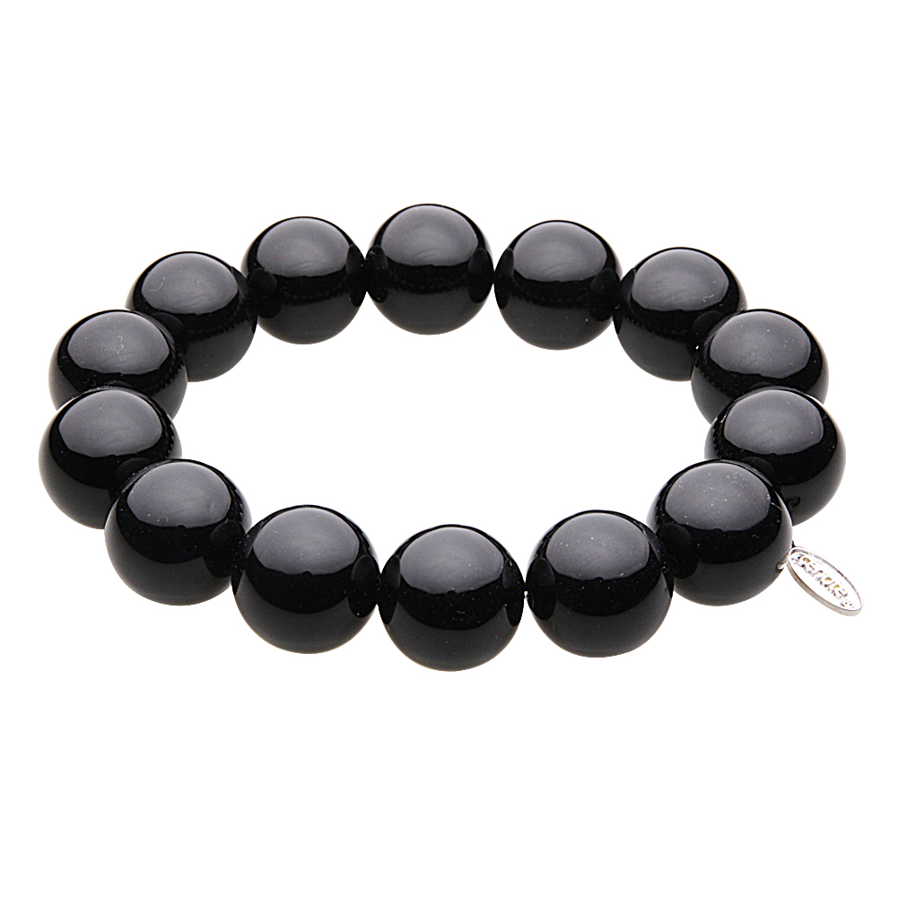 cenote t1401 【パワーストーン アクセサリー】 オニキス14mm玉ブレスレット