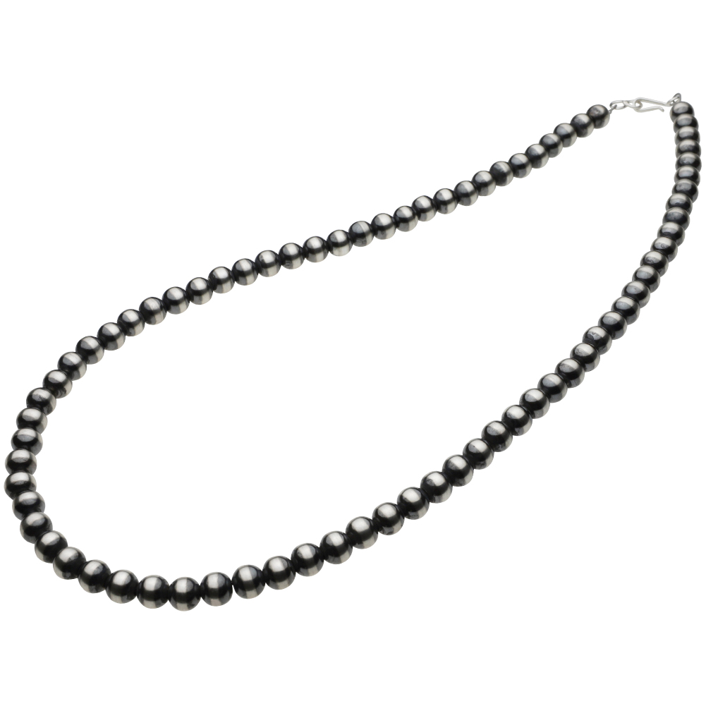 cenote u0001【シルバーアクセサリー】 インディアンジュエリー ナバホパール ネックレス