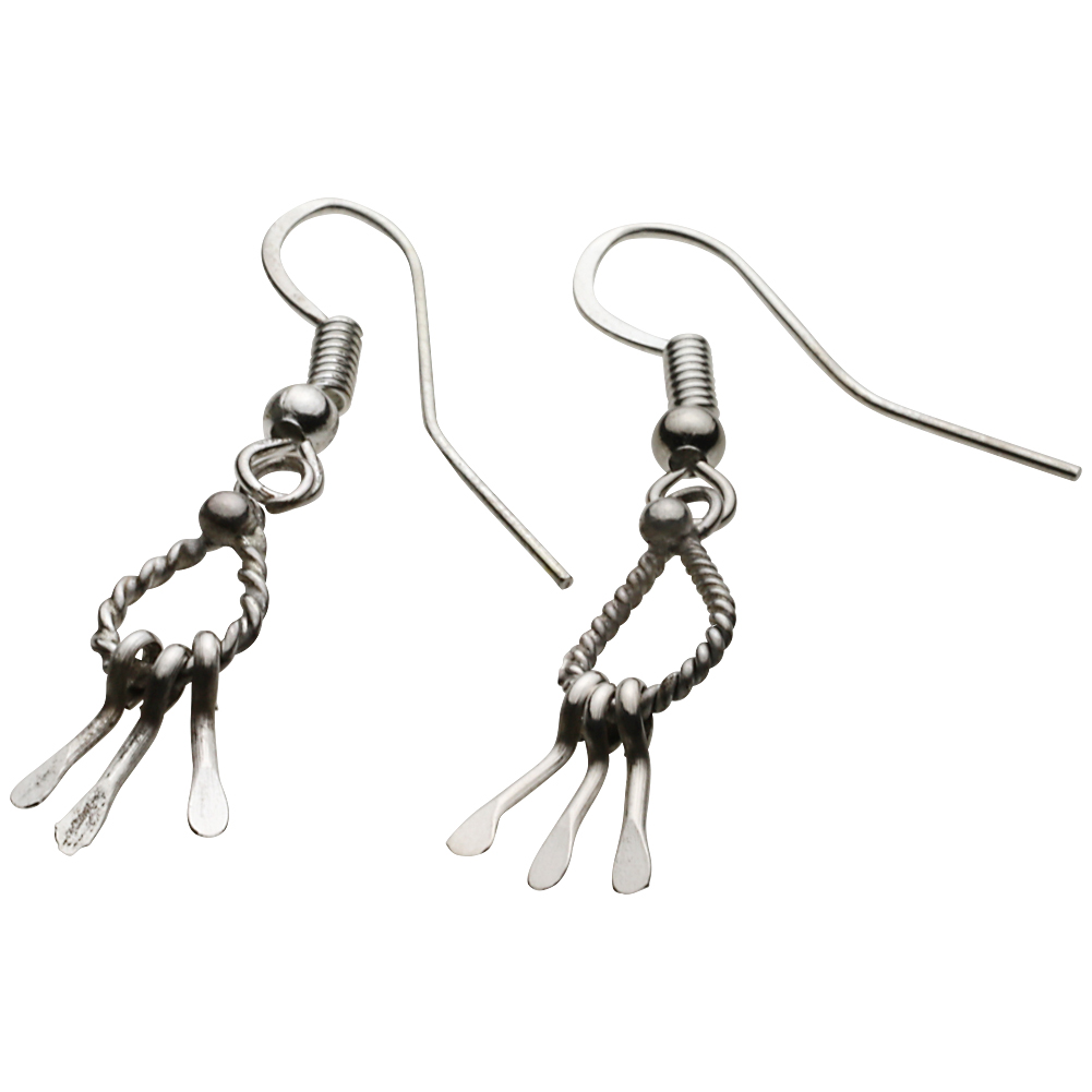 cenote u0005 【シルバーアクセサリー】 インディアンジュエリー フックピアス 左右セット