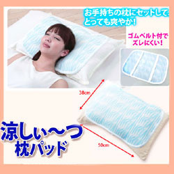 涼しぃ～つ 枕パッド