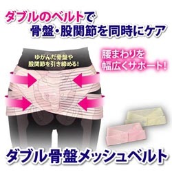 ダブル骨盤メッシュベルト