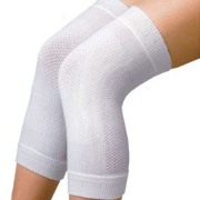 メッシュセラミックサポーターひざ用２枚組