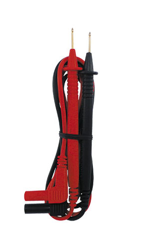 ピン先金メッキ テストリード(赤1本、黒1本)   Kaise(カイセ) 