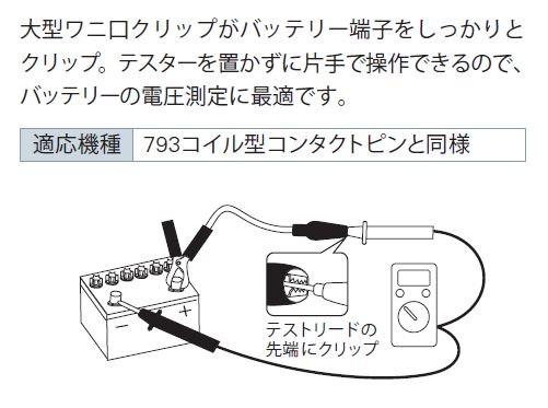 バッテリークリップ Kaise(カイセ) 