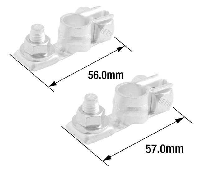 24金メッキバッテリーターミナル小ポール