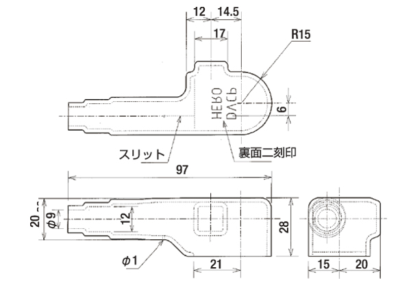 dvcp-2寸法図