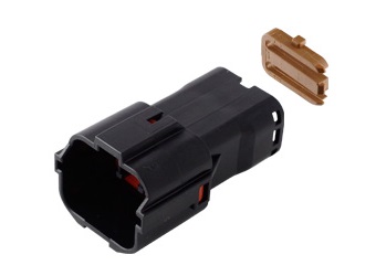 6極】 防水ハウジング メス FRY-110N ヒーロー電機 (HERO) 矢崎品番