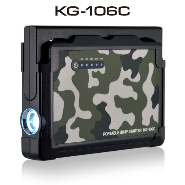 始動性・安全性・汎用性に優れたジャンプスターター KG-106/KG106C